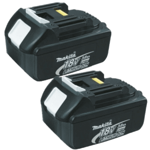 Makita BL1830X2 18V 3.0Ah LXT Li-ion batterij twin pack voor professioneel gebruik