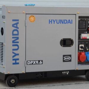HYUNDAI DPX9.6 Diesel Generator 8,1kVA 230V/400V Silent Heavy Duty