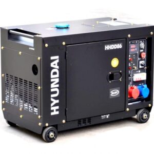 HYUNDAI HHDD86 Diesel Generator 8,6kW 230V/400V Heavy Duty