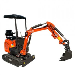 Powered by Kubota minigraver 1 ton 1125kg 7.6kW