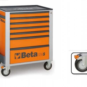 Beta Easy Gereedschapswagen 7 Laden Gevuld Oranje