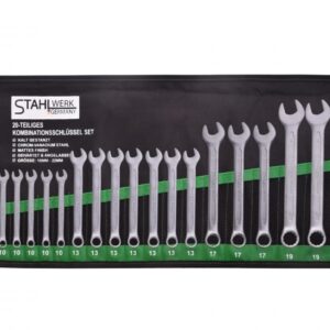 Stahlwerk Germany SW2 Steek sleutel set 20-delig 10-22mm