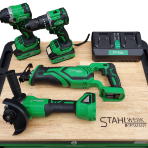 Stahlwerk Germany 18V Accu Gereedschapstas 4-delige